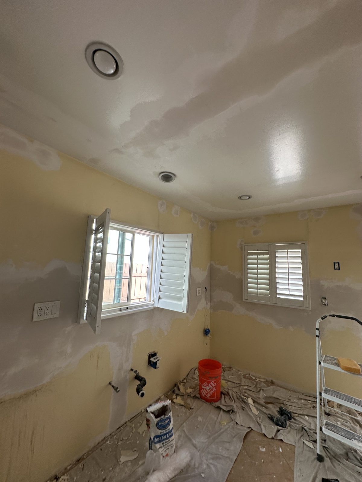 Kitchen during demolition